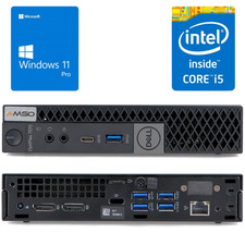 Dell Optiplex 7070 Micro i5-8500 (6 core) 8/16/32GB - 256/512/1024GB Win 11 Pro