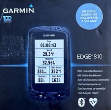 Garmin Edge 810 GPS Cycling Computer + HR Monitor + GB Discoverer Maps