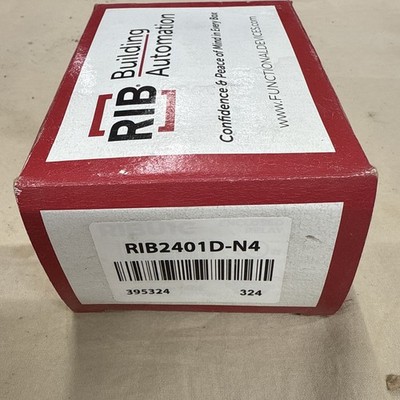 Functional Devices RIB2401D-N4 Encl Relay 10A DPDT 24V/120Vac