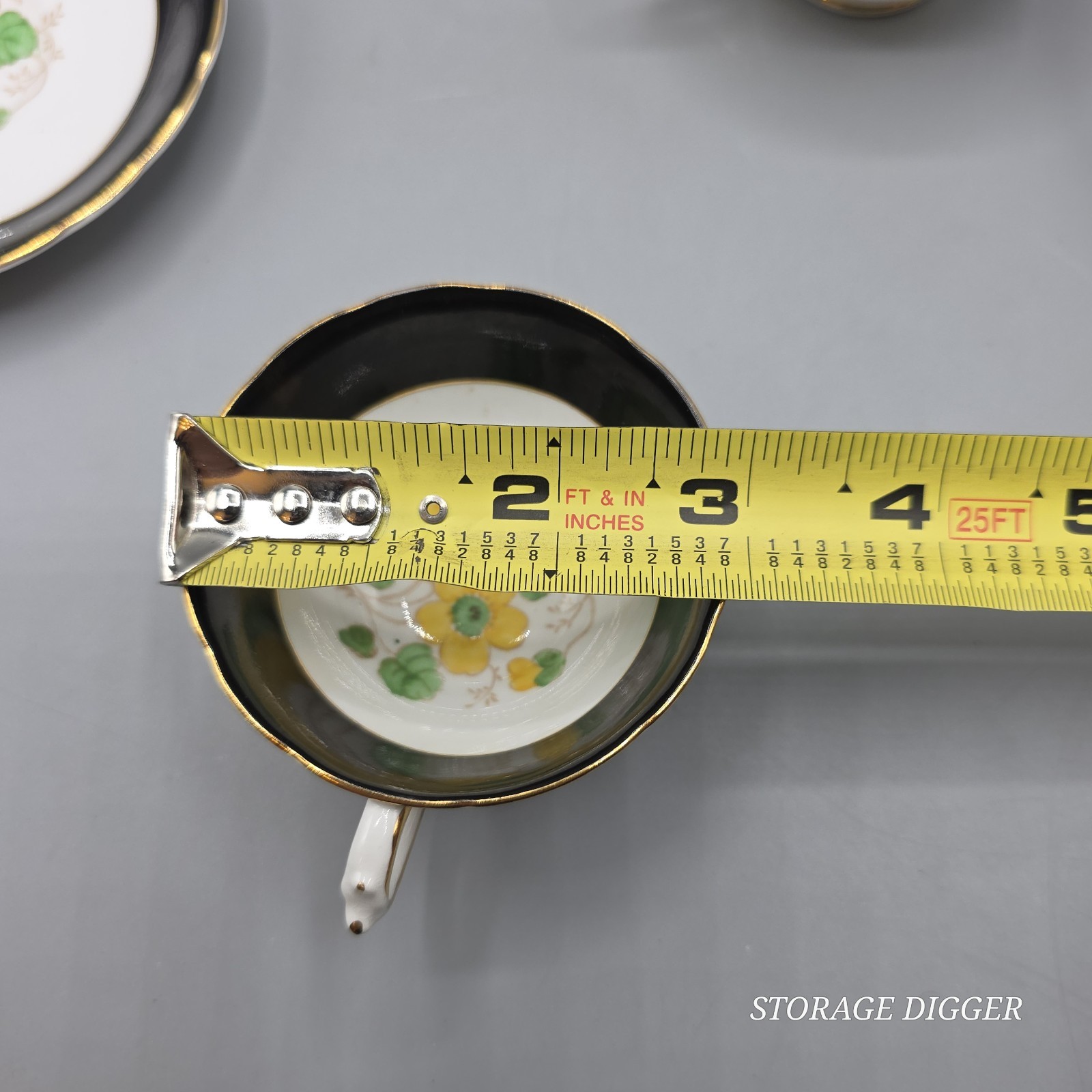 Vintage Tuscan Fine English Bone China Teacup & Saucer Multi Floral - 10 Pc