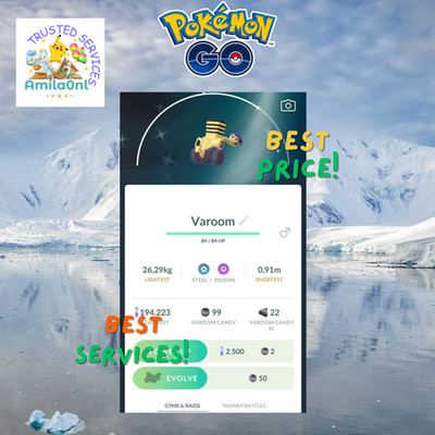 Pokémon  Go   Shiny VAROOM  RARE  P T Central Digital   