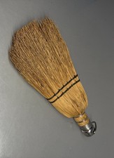 Vintage Whisk Broom Hand Brush Primitive Farmhouse,wire-wrapped
