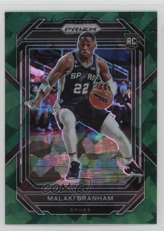 2022-23 Panini Prizm Green Ice Prizm Malaki Branham #230 Rookie RC 1qc9