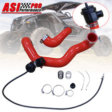 Silicone Boost Tube w/BOV Blow Off Valve Fit Can-Am X3 Turbo RR XRC XMR 2020+