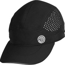 OutdoorEssentials Running Hat - Breathable Hats for One Size, Black