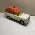 1970's TONKA Jeep Wagoneer RESCUE VEHICLE EMS Ambulance #53078 Vtg Responder