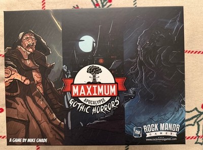 Maximum Apocalypse Gothic Horrors 2nd Edition mit Miniaturen