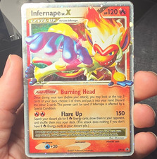 pokemon cards infernape ex Trading Card Game Scarlet & Violet Twilight Masquerade Illustration Rare #173 plus a bonus playable card featuring Empoleon Infernape LV.X #DP10 Prices |