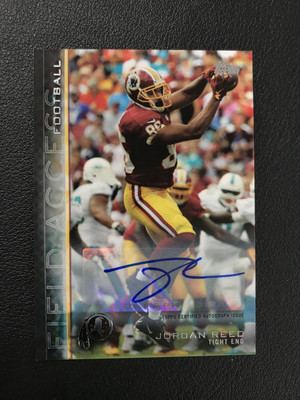 2015 Topps Field Access #14 Jordan Reed Washington Redskins Autograph