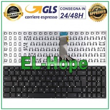 TASTIERA ITALIANA NOTEBOOK ASUS X554 X554L X554LA F553 D550CA FLAT CORTA NERA