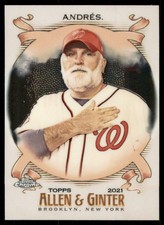 2021 Topps Allen & Ginter Chrome Jose Andres Rookie #271
