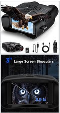Night Vision Goggles, 4K Infrared Night Vision Binoculars for adults
