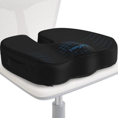 Seat Cushion for Office Chair Memory Foam Non-Slip Desk Seat Cushion Back, Co...