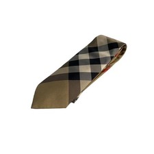 USED Tie BURBERRY LONDON Tie Silk CML Check Men's Japan
