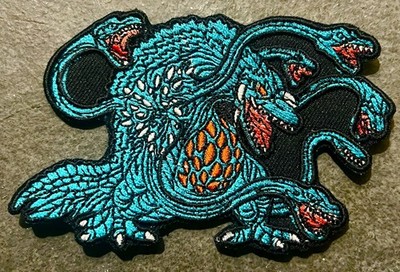 GODZILLA monster 4'' BIOLLANTE embroidered figure Badge PATCH action Ghidorah