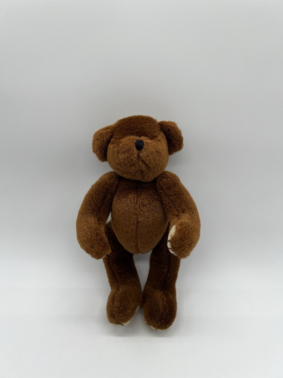 Vintage Ty Attic Treasures Teddy Bear Plush 1993 Brown Stuffed Animal Toy 8