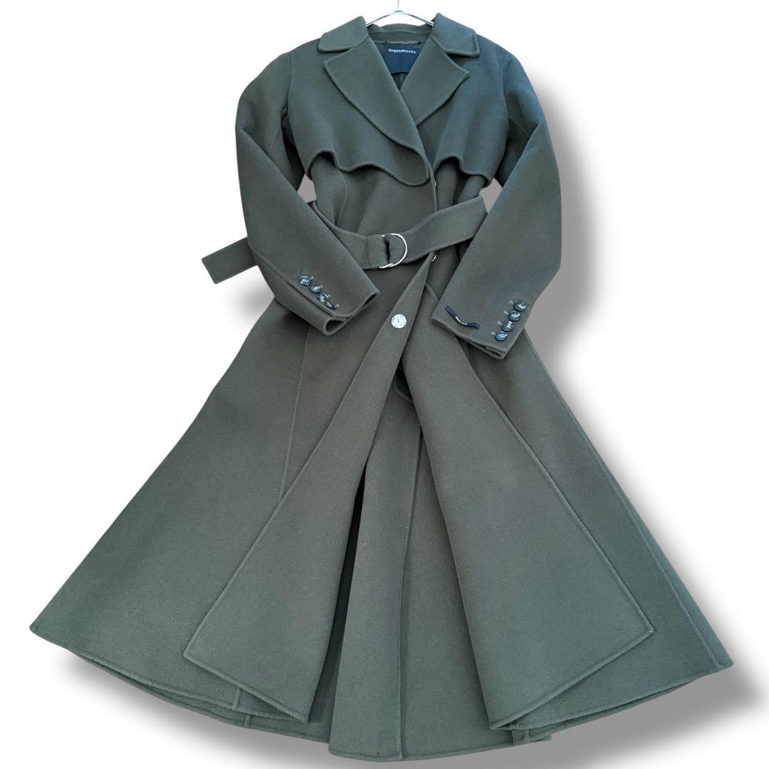 Extreme Current Maxmara Kuchito Amano Pure Virgin Wool Coat