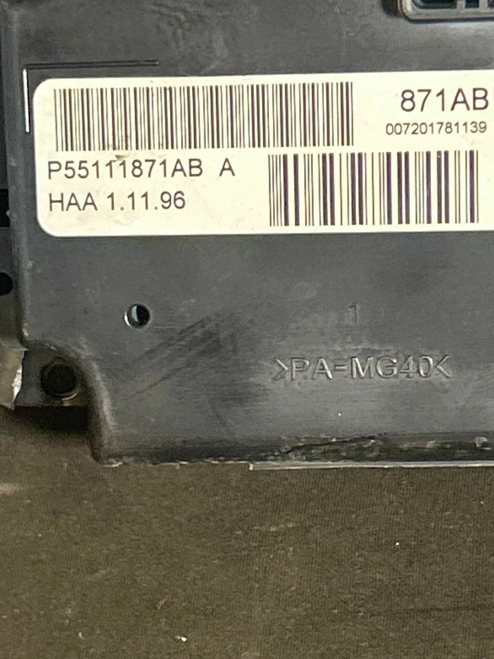 Fits 2008-2010 Dodge Charger Heater A/c Control OEM:55111871AB Foto 3 de 4