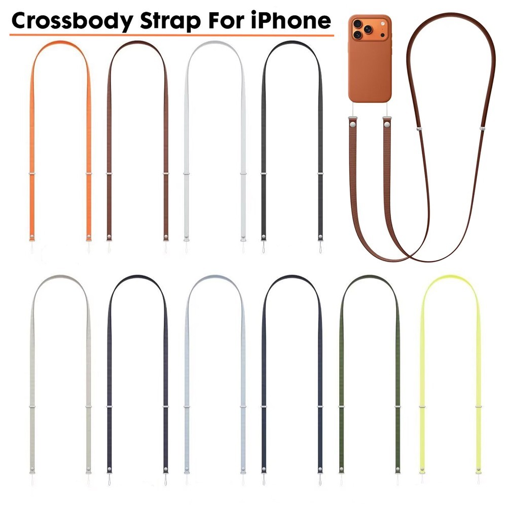 For iPhone 17 | 17 Pro Max | 17 Air Crossbody Strap Magnetic PET