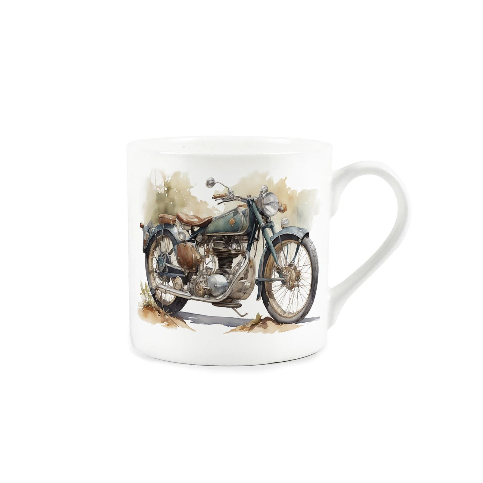 Motorcycle Gift Mug - Vintage Fathers Day Gifts Bone China Cup