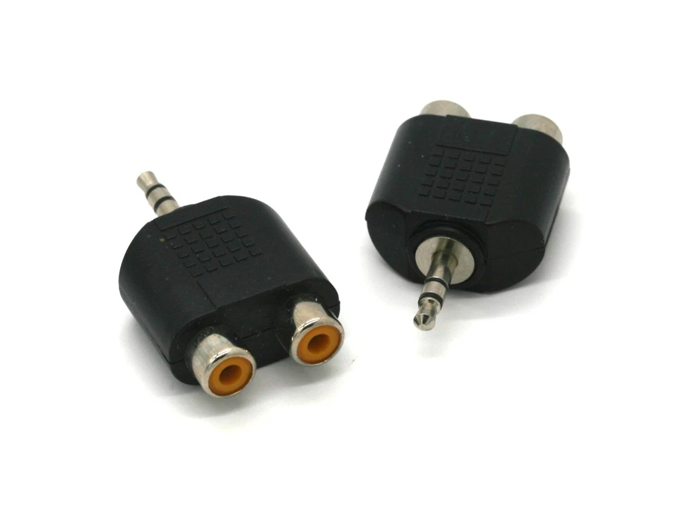 3.5mm Stereo Male to Dual RCA Female Adapter - Image 3 of 3