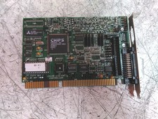 SECO CS370 Rev C Color LCD/CRT Controller 512KB Monitor ISA Card