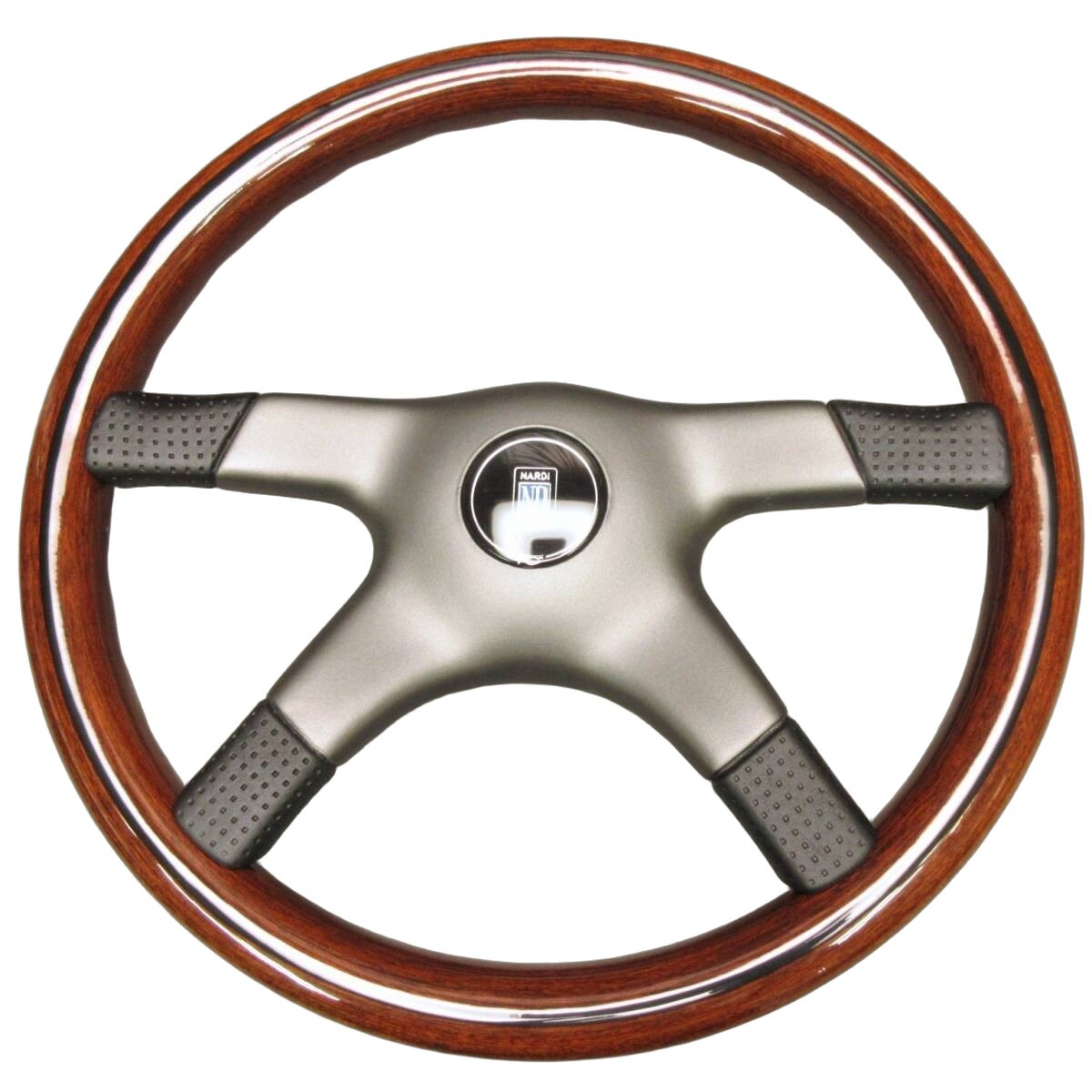 NARDI Gara 4 Type 4 Wood/Leather Steering Wheel 365mm JDM W124 126