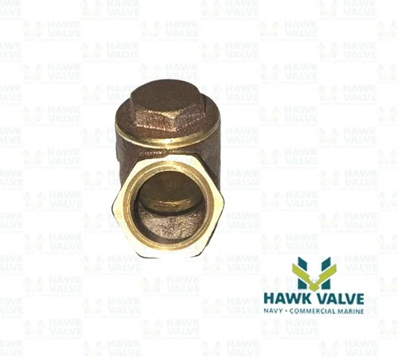 VÁLVULA DE RETENCIÓN OSCILANTE PATRÓN EN Y ROSCADO BRONCE 125/200 3/4" Foto 4 de 4