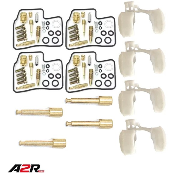 4X Vergaser Reparatursatz Schwimmer Nadel FüR Honda GL1200 Goldwing 84-87-image