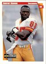 1997 NFL Card # 126 Courtney Hawkins Upper Deck
