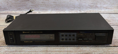 Sherwood TD120B AM FM Digital Synthesizer Quartz Lock Tuner Vintage 1980s Used