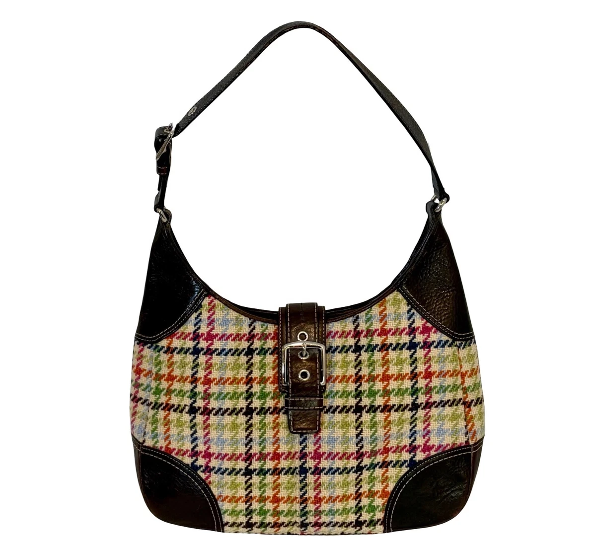 Coach Plaid Shoulder Bag Bags & Handbags for Women | eBay