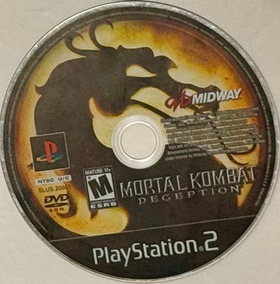 Mortal Kombat Deception PS2 Sony Playstation 2 - Disc Only