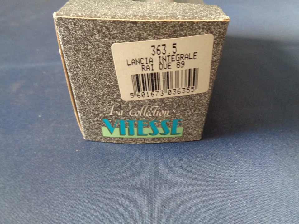 VITESSE LA COLLECTION SCALA 1/43 MODELLINO LANCIA INTEGRALE RAI DUE 89 - Immagine 2 di 4