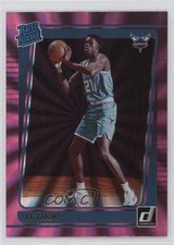 2021-22 Panini Donruss Rated Rookie Holo Pink Laser JT Thor #222 3g6