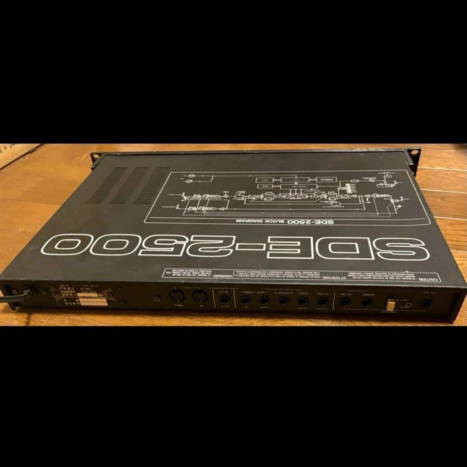 Roland SDE-2500 Digital Delay Used Working Excellent Condition - Image 4 of 4