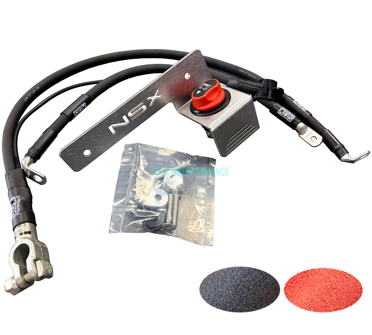 90-05 ACURA NSX SCW Battery Saver Kill Switch - LHD NA1 NA2 - BLACK