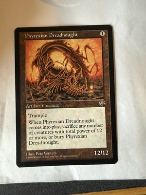 MTG - Phyrexian Dreadnought – Mirage – NM– Reserved List | eBay