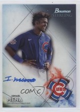 2021 Bowman Sterling Prospect Auto Ismael Mena #BSPA-IM Auto 0m8
