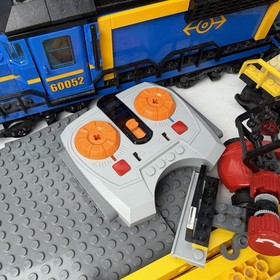 Lego City 60052 Cargo Train + Extra Rails Engine Works Incomplete As Is READ