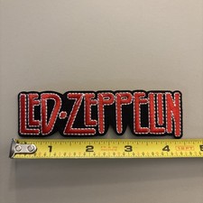 Led-Zeppelin Red Iron on patch Punk/Rock/Metal/Music/Art