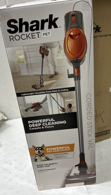#ad Shark HV301 Rocket Orange Gray Vacuum Cleaner $110.69