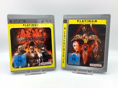 Tekken 6 + Soul Calibur 4 (Sony PlayStation 3) 2x PS3 Spiele [Zustand Gut]