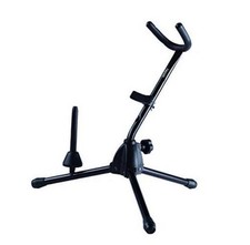 Soporte para saxofón alto/tenor con soporte desmontable para flauta/clarinete, ajustable Z