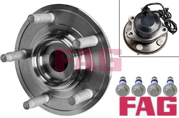Fag 713697080 Radlagersatz Radlager Satz Vorderachse Vorne FüR Jaguar-image