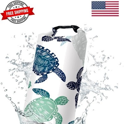 Waterproof Dry Bag,Roll Top Sea Turtle Small Waterproof Backpack 5L/10L/20L F...