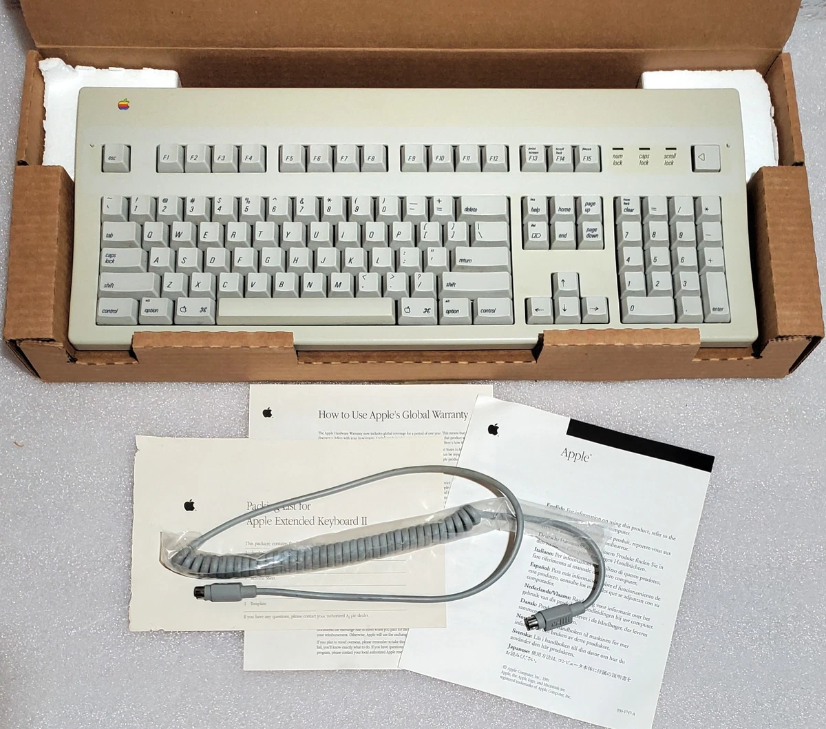 Apple Extended Keyboard Ii for sale | eBay