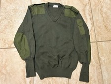 British Army Wool Commando Sweater 112cm NATO 8405-99-137-8592 Size large