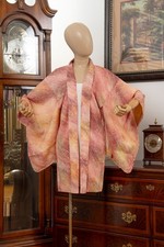 DEAR VANILLA JAPANESE KIMONO HAORI JACKET FOR WOMEN AUTHENTIC JAPAN MADE VINTAGE