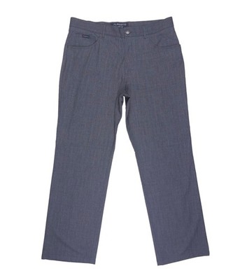 Alberto Hose Straight Tom Comfort Fit Jeanshose Gr.50 (L) Stretch Grau 